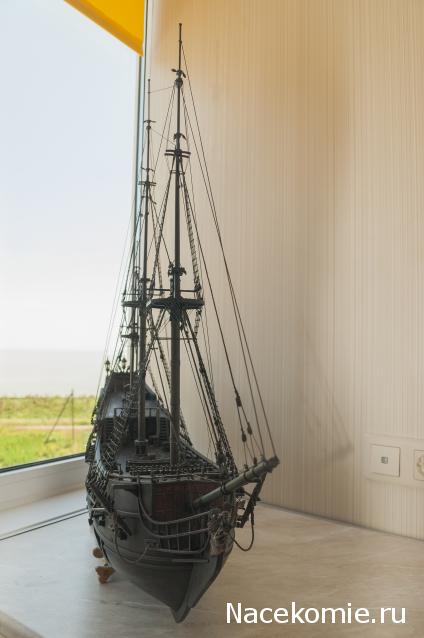 Собери Чёрную Жемчужину. Рангоут и такелаж.