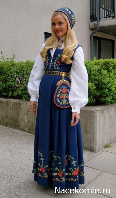 Куклы в Костюмах Народов Мира №4 - Норвегия