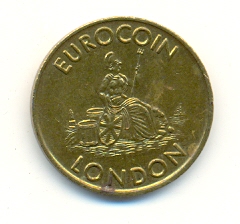 Деньги Мира №5 - Банкнота 1 доллар (Тринидад и Тобаго) + монета 5 сентаво (Гватемала)