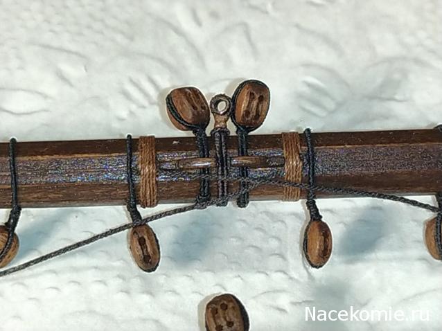 Собери Чёрную Жемчужину. Рангоут и такелаж.