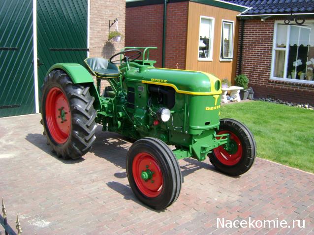 Тракторы №123 - Deutz F2L 612/6 (1956г.)