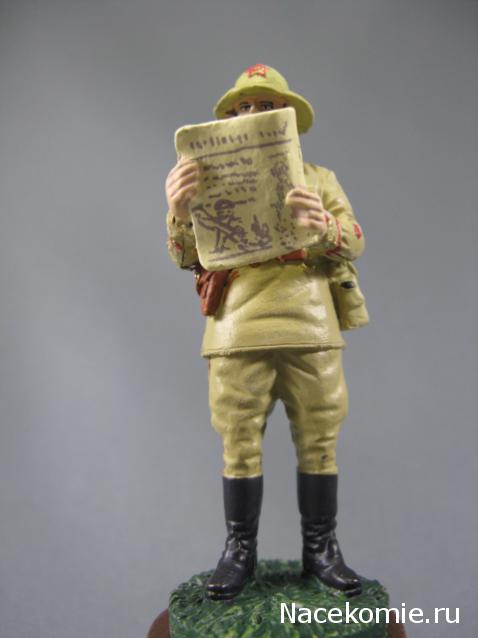 Солдаты ВОВ №171 - Младший политрук в летней форме, 1939–1940 гг.