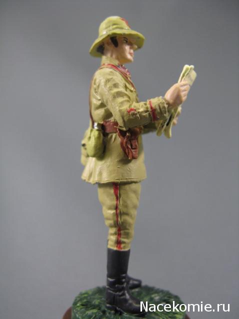 Солдаты ВОВ №171 - Младший политрук в летней форме, 1939–1940 гг.