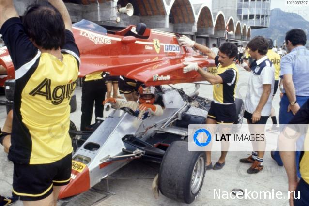 Formula 1 №15 - Ferrari 126 C2 -Марио Андретти (1982)