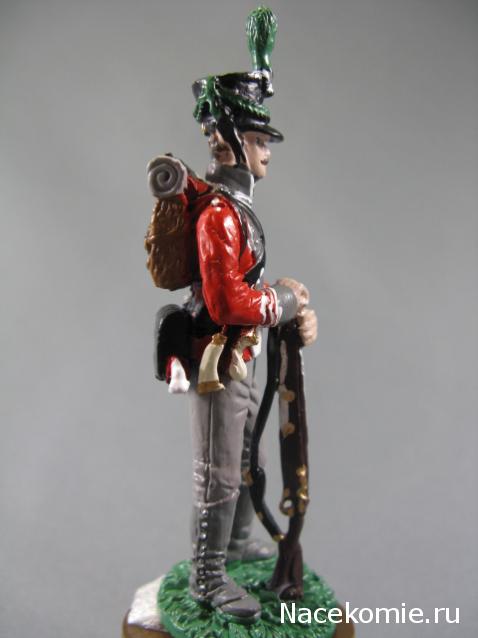 Наполеоновские войны №202 - Капрал егерской роты 3-го Ютландского пехотного полка, 1813 г.