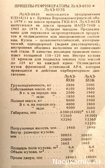 Автолегенды СССР Грузовики №12 - ЛуМЗ-890Б