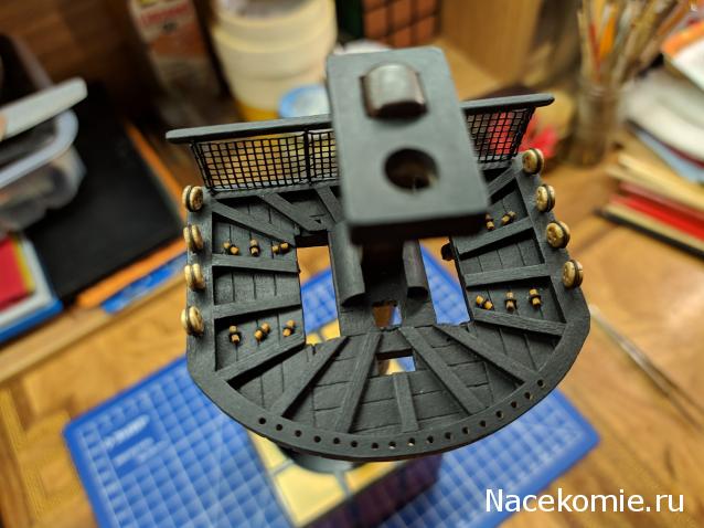 Собери Чёрную Жемчужину. Рангоут и такелаж.