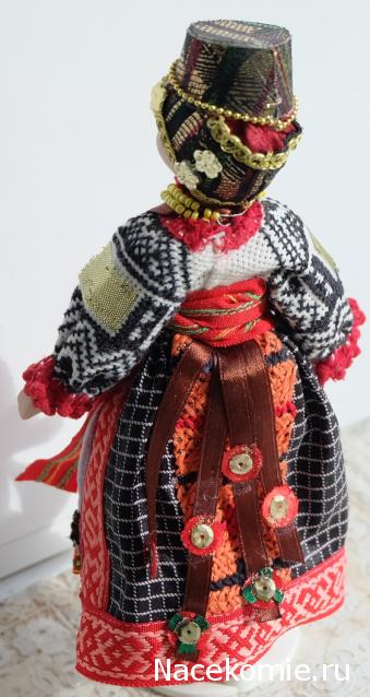 Куклы в народных костюмах №10 Кукла в праздничном костюме Воронежской губернии