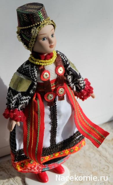 Куклы в народных костюмах №10 Кукла в праздничном костюме Воронежской губернии