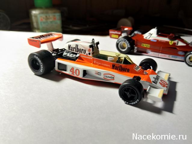 Formula 1 №21 - McLaren M23 Жиль Вильнёв (1977)