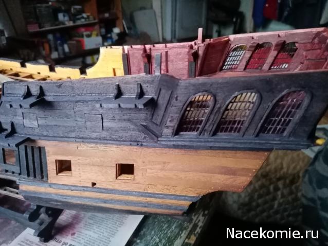 Собери Чёрную Жемчужину. Сборка: Покраска