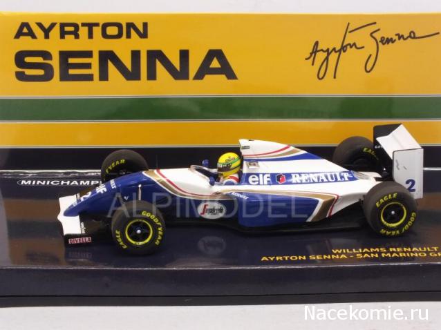 Formula 1 №22 - Williams FW16 - Дэймон Хилл (1994)