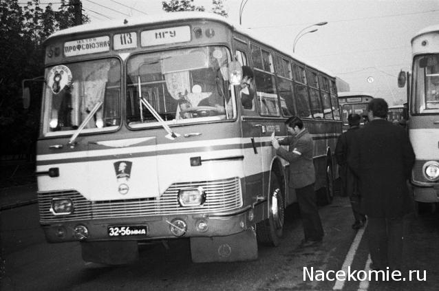Интересные фото автобусов СССР