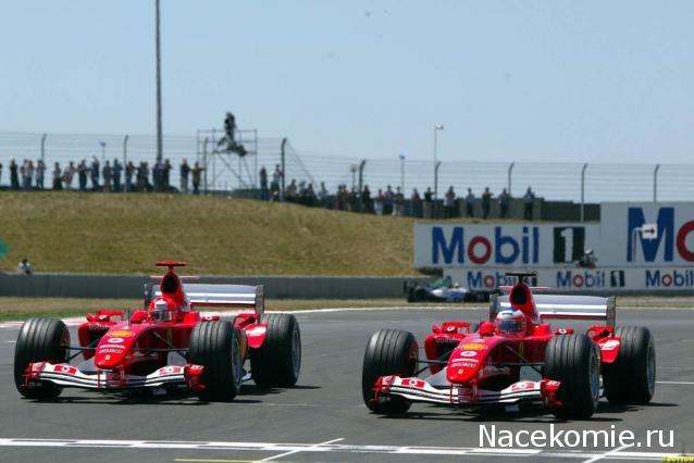 Formula 1 №25 - Ferrari F2004 - Рубенс Баррикелло (2004)