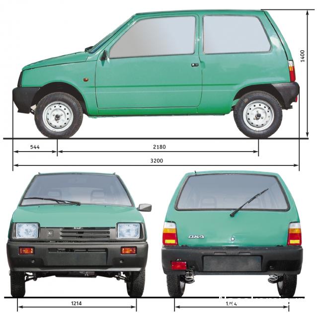 Легендарные советские автомобили №51 - ВАЗ-1111 "Ока"