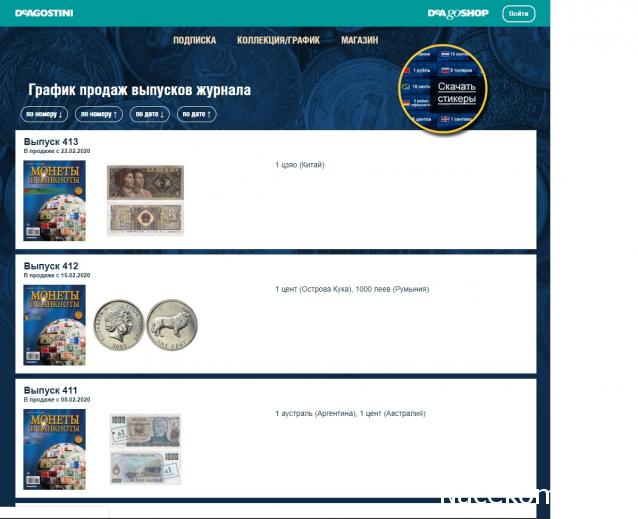 Монеты и Банкноты 2012 - График выхода и обсуждение