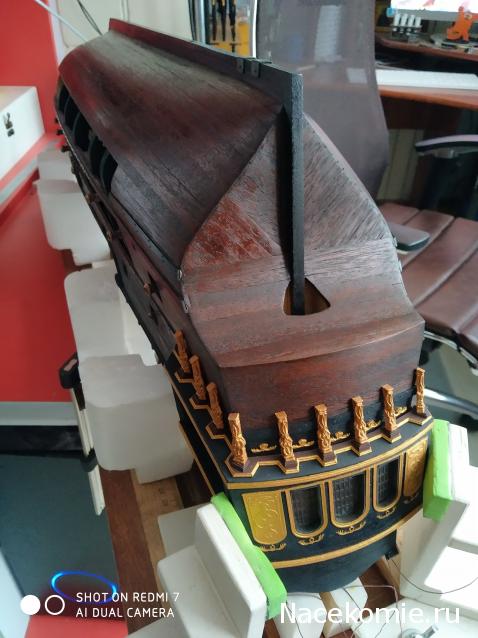 Собери Чёрную Жемчужину. Сборка: Покраска