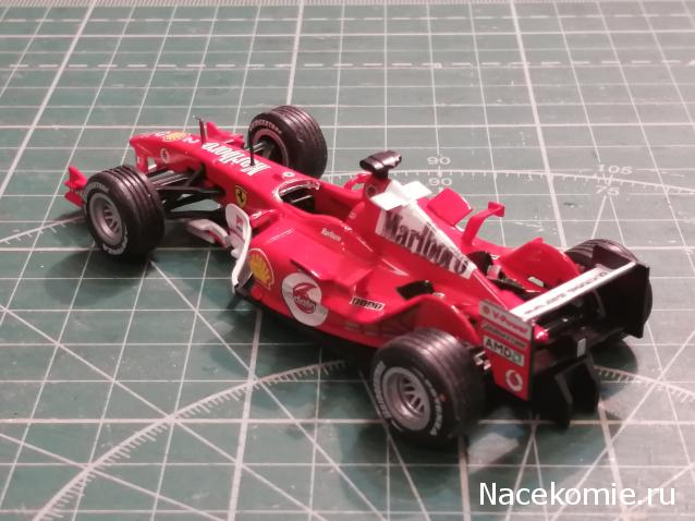 Formula 1 №25 - Ferrari F2004 - Рубенс Баррикелло (2004)