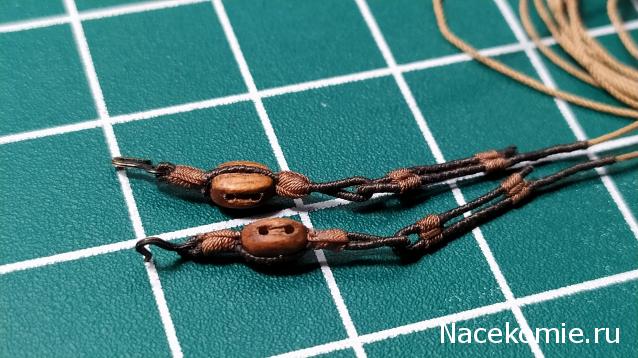 Собери Чёрную Жемчужину. Рангоут и такелаж.