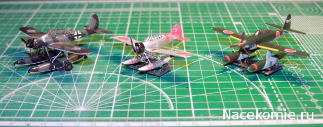 F-Toys WingKit Collection 17 - IJN&German Floatplane 1/144