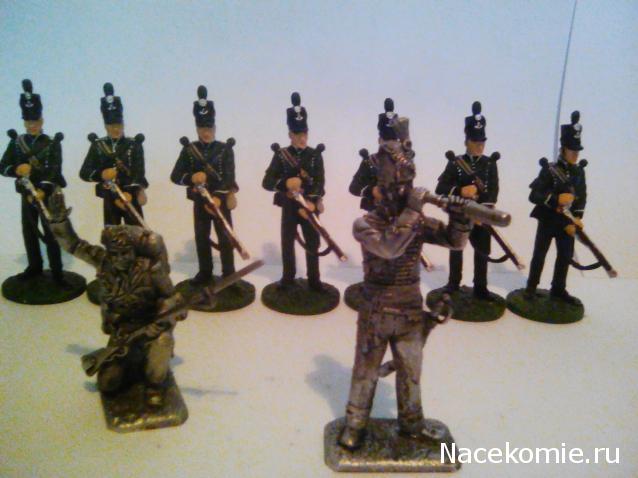 Наполеоновские войны №31 Рядовой 95-го Стрелкового полка Британской армии,1812г.