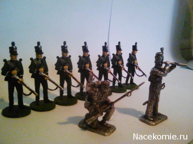 Наполеоновские войны №31 Рядовой 95-го Стрелкового полка Британской армии,1812г.