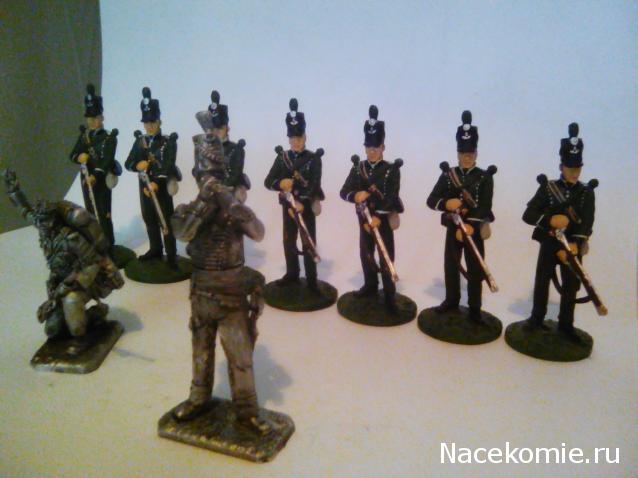 Наполеоновские войны №31 Рядовой 95-го Стрелкового полка Британской армии,1812г.