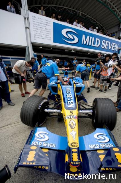 Formula 1 №28 - Renault R25 - Фернандо Алонсо (2005)