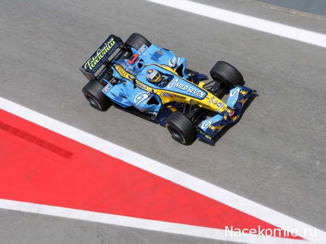 Formula 1 №28 - Renault R25 - Фернандо Алонсо (2005)