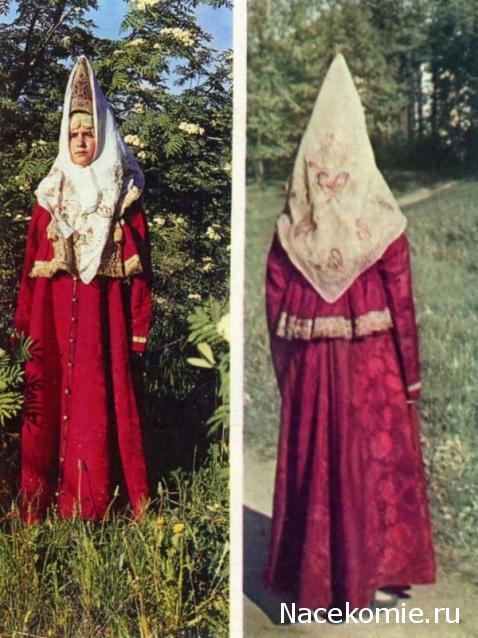 Куклы в народных костюмах №2 Кукла в летнем костюме Костромской губернии