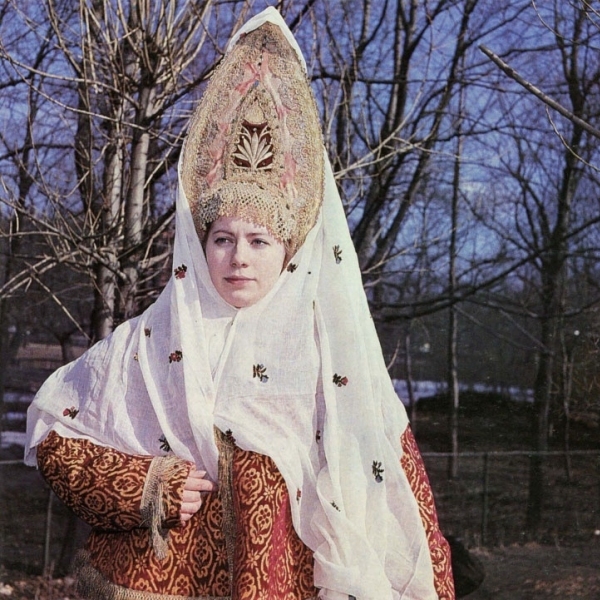 Куклы в народных костюмах №2 Кукла в летнем костюме Костромской губернии