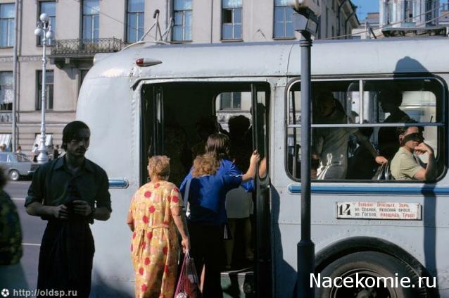 Интересные фото автобусов СССР
