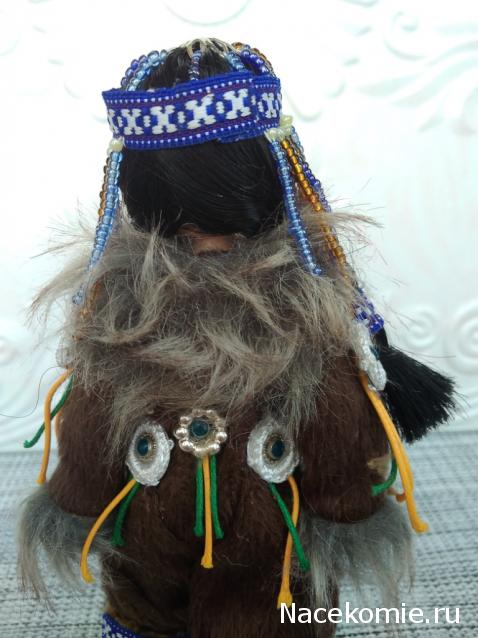 Куклы в народных костюмах №51 Кукла в чукотском зимнем костюме