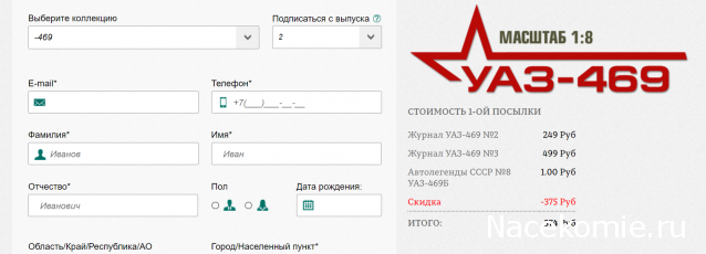 Тестовая серия