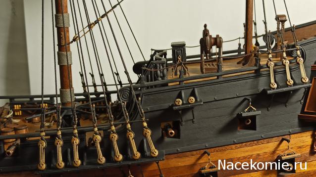 Собери Чёрную Жемчужину. Рангоут и такелаж.