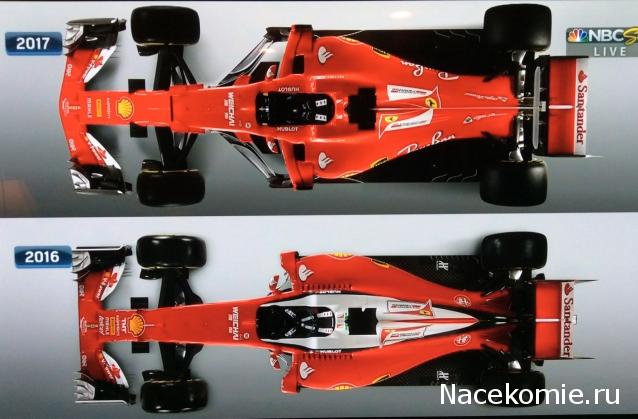 Formula 1 №32 - Ferrari SF70H - Себастиан Феттель (2017)