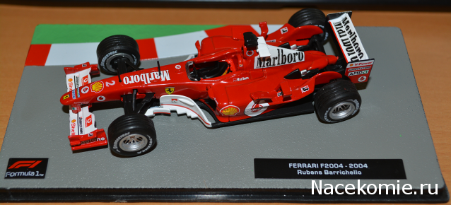 Formula 1 №25 - Ferrari F2004 - Рубенс Баррикелло (2004)