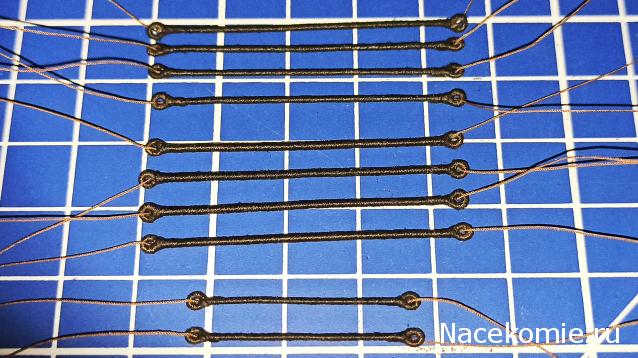 Собери Чёрную Жемчужину. Рангоут и такелаж.