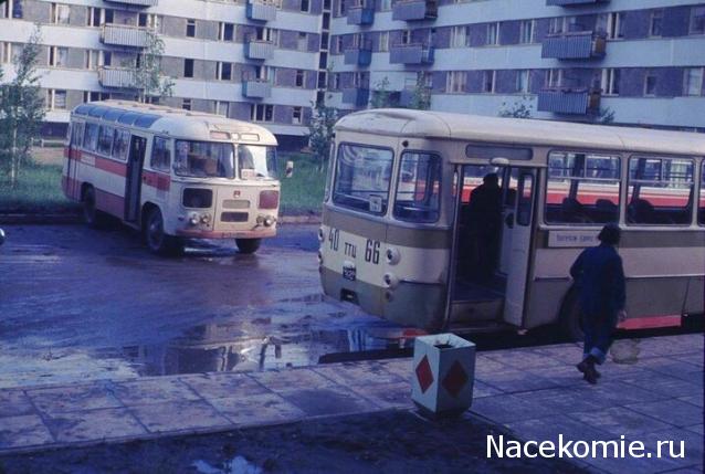 Интересные фото автобусов СССР