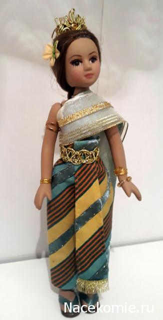 Куклы в Костюмах Народов Мира №39 - Камбоджа