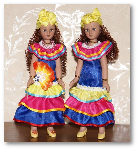 Куклы в Костюмах Народов Мира №7 - Куба