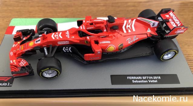 Formula 1 №37 - Ferrari SF71-H - Себастьян Феттель (2018)