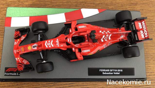 Formula 1 №37 - Ferrari SF71-H - Себастьян Феттель (2018)