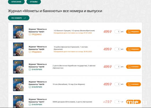 Монеты и Банкноты 2012 - График выхода и обсуждение