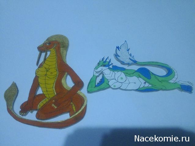 MisterDrakon - Дом "Золотой Дракон" для Драконьих Самок: Бейзил, Лада, Сапфира, Джессика, Сису.