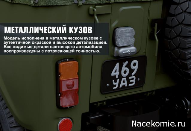 Соберите УАЗ-469 - График выхода и обсуждение