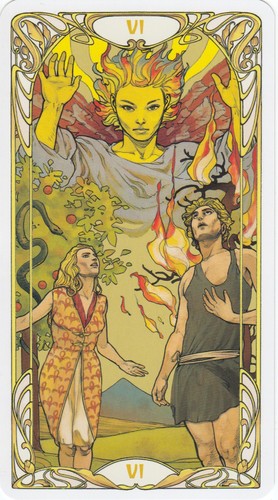 Энциклопедия Таро №166 – Таро Рэкхема (первая половина) + Влюбленные Ар-Нуво