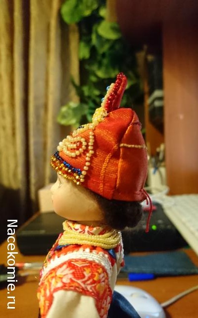 Куклы в народных костюмах №50 Кукла в праздничном костюме Тверской губернии