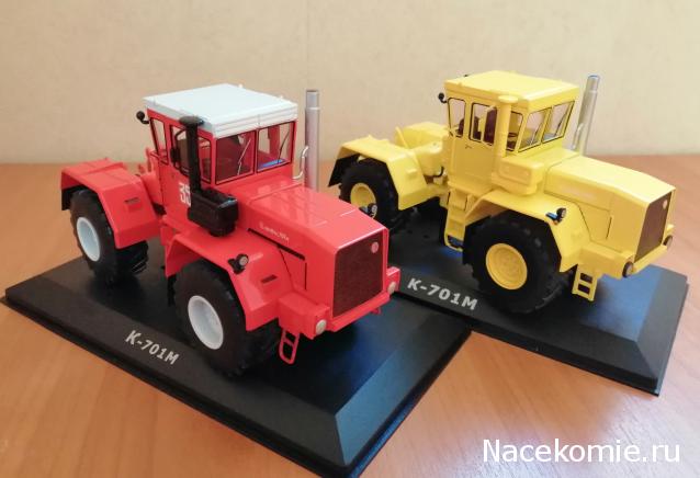 Тракторы №141 - К-701М "Кировец" (повтор в новом цвете)