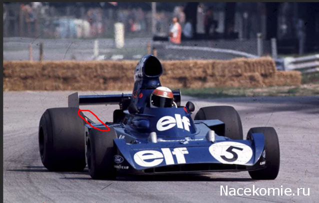 Formula 1 №36 - Tyrrell 006 - Джеки Стюарт (1973)